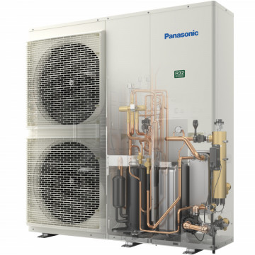 Pompa aer/apa Panasonic Aquarea T-Cap Monobloc WH-MXC-J detalii interior