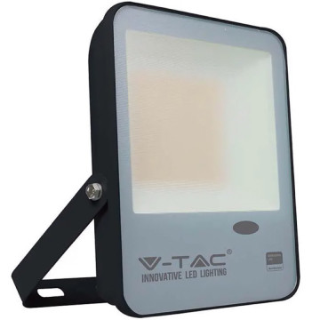 Reflector LED 30W senzor crepuscular 6500K VT-37 alb rece
