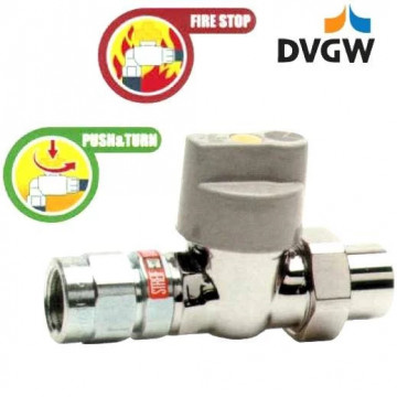 Robinet gaz drept Antares 1/2 cu siguranta termica