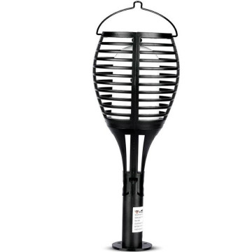Corp iluminat Gradina 3 in 1 efect flacara incarcare solara VT-719