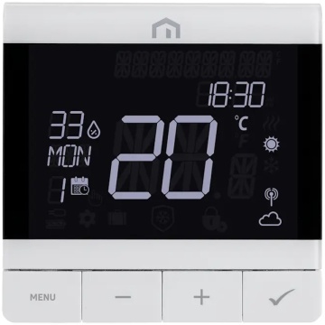 Termostat cu fir Unisenza Plus 230V Purmo - Smart ZigBee
