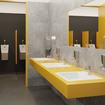 montaj Robinet pisoar cu temporizare Ferro Prestige Z211