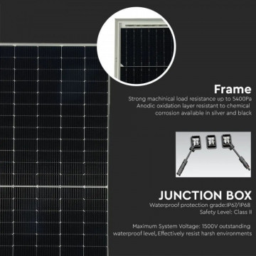 rama Panou fotovoltaic V-Tac VT-545 36 V 545 Wp