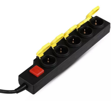 Prelungitor de exterior VT-1125-3 5 prize cu intrerupator lungime 3 m, 3x 1.5 mm2