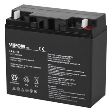 Acumulator gel plumb Vipow 12V 17Ah
