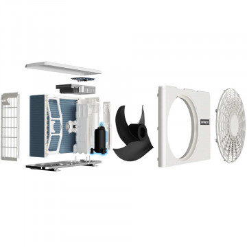 unitate exterioara Aer conditionat Hitachi AirHome 400 Set PHAE