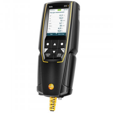 Analizor Gaze Testo 310 II | Profesional, O2/CO, Tiraj & CO2 | Termix.ro