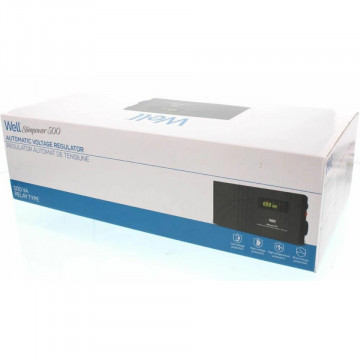 ambalaj Stabilizator tensiune well AVR-REL-Slimpower500-WL