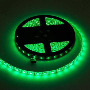 Banda LED IP65 RGB 5m Rebel LED0138-2 verde