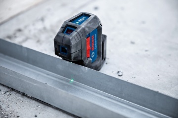 Bosch GPL 3 G - Nivela Laser Verde 3 Puncte, 30m, IP65 - Termix