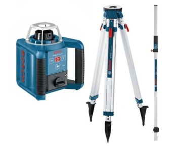 Bosch GRL 300 HV Set | Nivelă Laser Rotativă 300m | Trepied & Riglă | Termix 🏗️📏