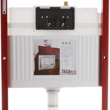 Cadru rezervor suspendat Tece cu clapeta crom 9400006