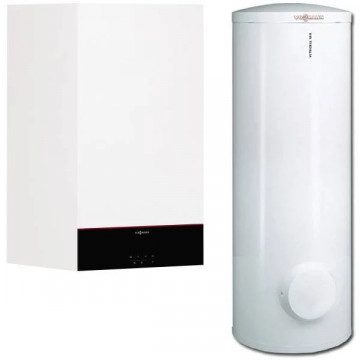 Centrală 32 kW Viessmann Vitodens 100 W + Boiler 200 L | Termix