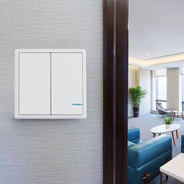 Intrerupator dublu wireless IP54 VT-5132 montat