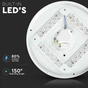 Plafoniera cu LED 24 W 35 cm 3in1 V-Tac VT-8424
