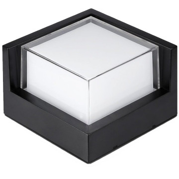 Lampa LED SMD 12W IP65 4000K alb neutru V-Tac VT-827 negru