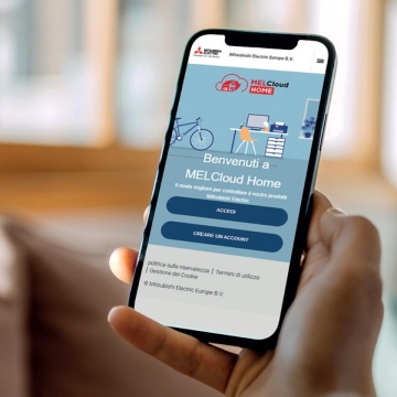 MELCloud comanda de pe smartphone