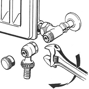 montaj Robinet golire radiator