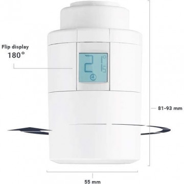 display Termostat radiator Danfoss Eco bluetooth