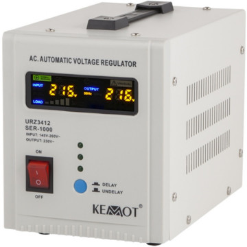 Stabilizator Tensiune KEMOT SERVO 1000VA | 600W | URZ3412