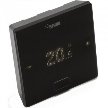 Termostat Rehau Nea Smart 2.0 Negru cu senzor temperatura umiditate