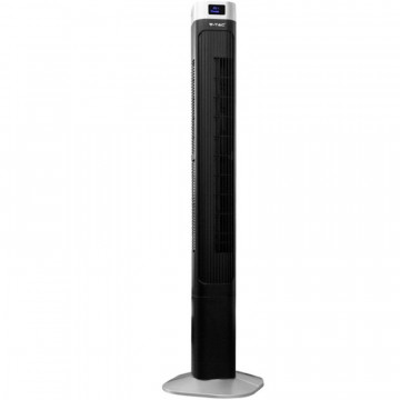 Ventilator 55W Turn 46" 120cm cu display si telecomanda V-Tac VT-5546 negru