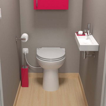 montaj WC Sanicompact C43 Dual Flush