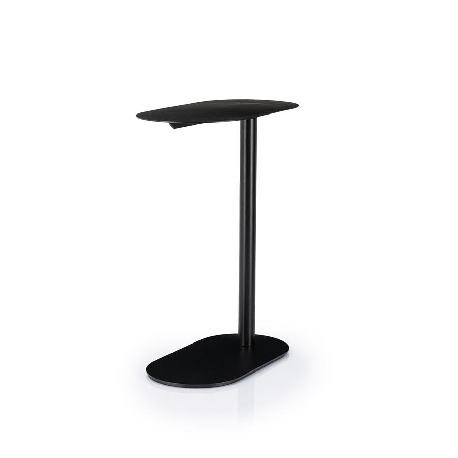 MASA LATERALA SPOT MICA - METAL - NEGRU - 43(L) x 55(h) x 24(l)