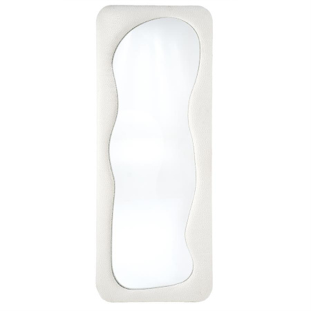OGLINDA DE PODEA EVOL - STICLA / MDF / TESATURA - BEJ - 72(L) x180 (h) x 3.5(l)