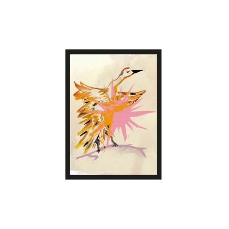 TABLOU - PASARE GALBEN - 50 X 70 (CM)