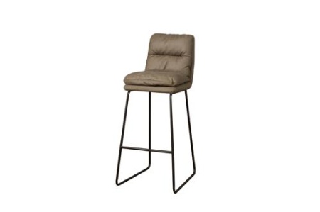 TABURET DE BAR TORO - CABO 387 TAUPE - 48(L) x 65(l) x 110(h)