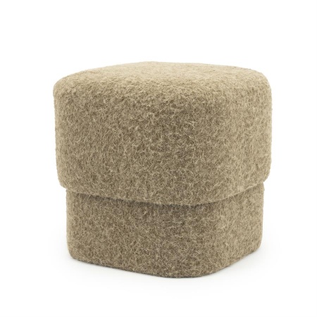 POUF KELSO - 100% POLIESTER - MARO - 40(L) x 40(l) x 40(h)