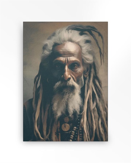TABLOU - WISE MAN MEDIUM - 110 X 145 (CM)