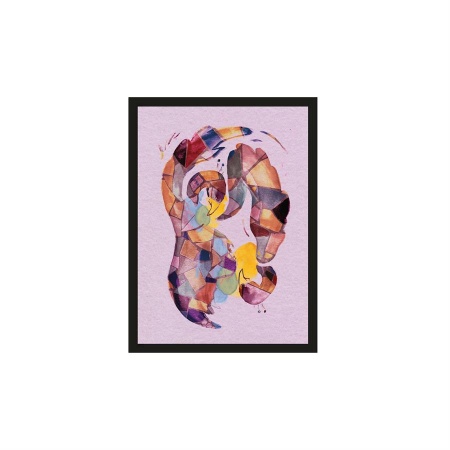 TABLOU - PASARE VIOLET - 50 X 70 (CM)