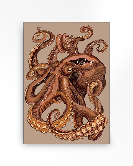 TABLOU - PULPO MEDIU - 110 X 145 (CM)