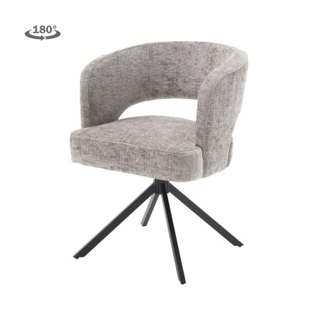 MURA - MATERIAL HAGA 09 ARGINTIU (PIVOTANT) - 60(L) x 62(l) x 81(h)