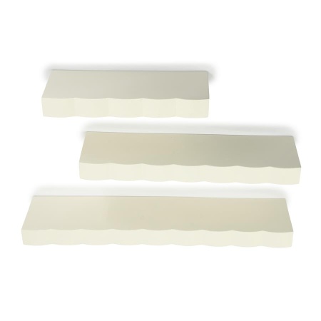 RAFT DE PERETE PRINZ - FIER - BEJ - 66(L) x 14(l) x 4 / 42(L) x 14(l) x 4 / 30(L) x 14(l) x 4(h)