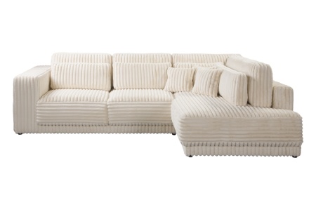 COLTAR MODULAR TORRINO - (2.5P LEFT + OT LCH RIGHT) - 320(L) x 94(h) x 198(l) (cm)
