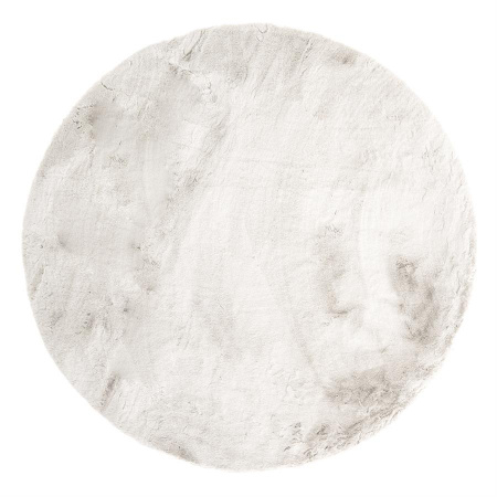 COVOR ZENA ROTUND - POLIESTER 100% - ALB MURDAR - Ø200 x 1(h)