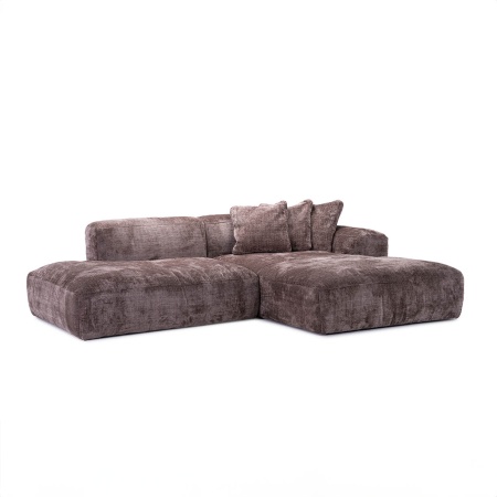 COLTAR MILANO DUO - UMPLUTURA CU PUF DE GASCA - 286(L) x 80(h) x 210(l)