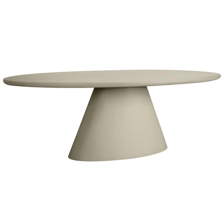 MELLO OVALA - BEJ - 240(L) x 120(l) x 77(h)
