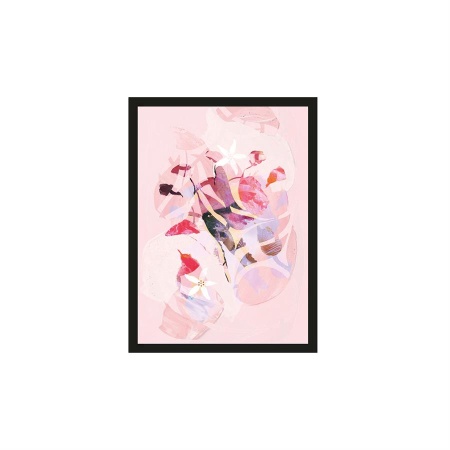 TABLOU - PASARE ROZ - 50 X 70 (CM)
