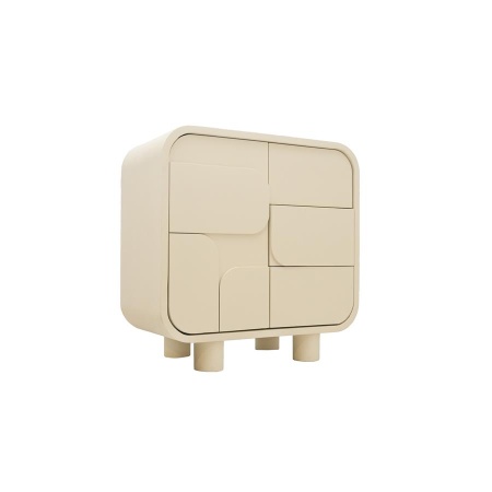 ALVIANO - CREM - LEMN - 80(L) x 40(l) x (h)