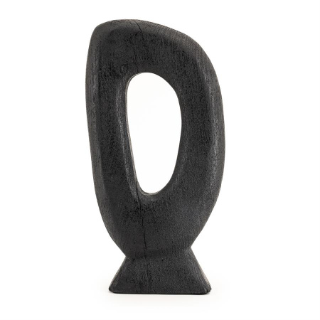 DECOR CASA - KERNEL MARE - LEMN DE MANGO [FSC] - NEGRU - 21(L) x 39(h) x 8(l)