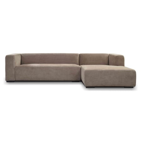 GLASGOW 2 5-AL + CHAISE R - ENJOY 431 BEIGE GRI - 311(L) x 164(l) x 71(h)