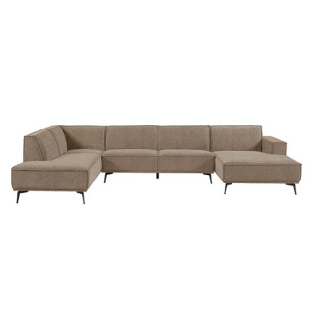LEEDS CHAISE R - 2 5 - OTOMAN L - CITY 453 MOSS GRI - 350(L) x 217(l) x 81(h)