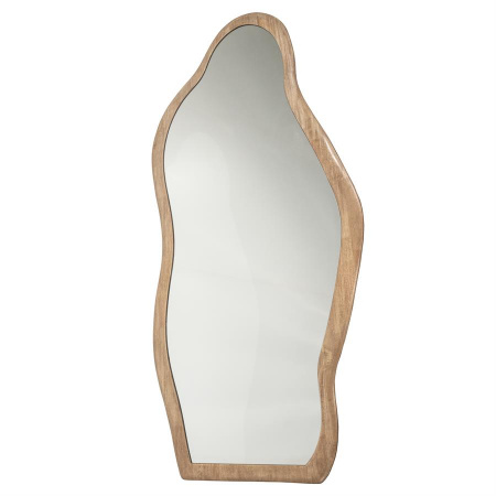 OGLINDA LABAN - STICLA/LEMN - NATURAL - 72(L) x 180(h) x 1.7(l)
