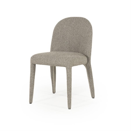 SCAUN JAXX TOSCANE - TESATURA, METAL SI LEMN - TAUPE - 51(L) x 59(l) x 82(h) cm