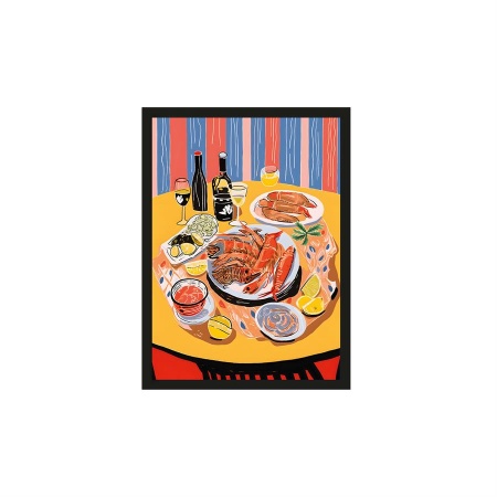TABLOU - FRUCTE DE MARE - 50 X 70 (CM)