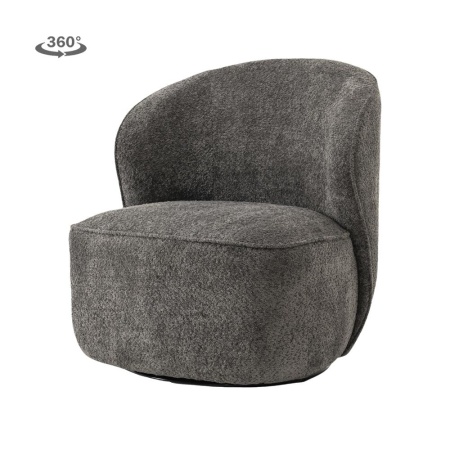 BELVI - MATERIAL AJ3019-20 GRI ÎNCHIS (PIVOTANT) - 76(L) x 78.5(l) x 81(h)